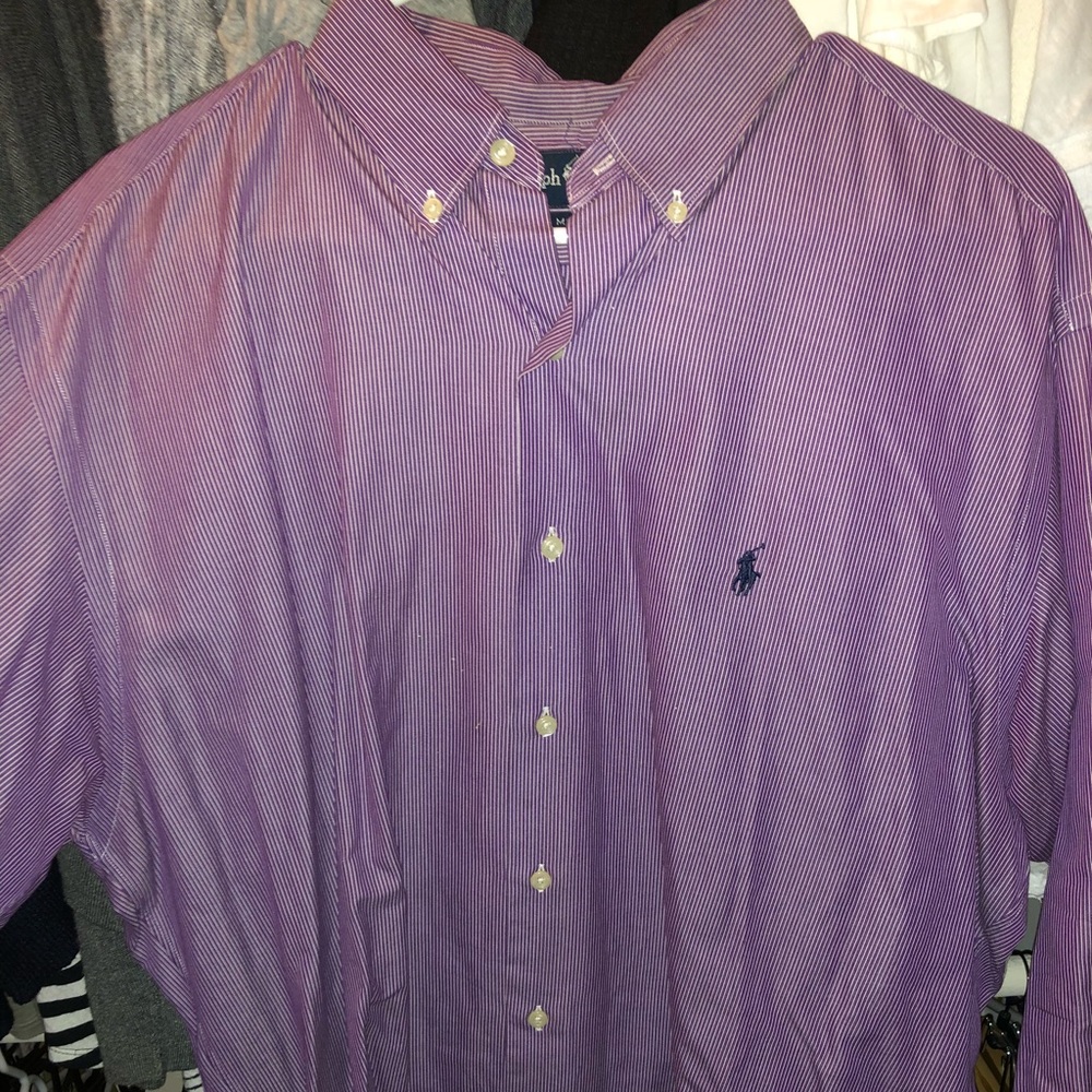 Purple Polo Ralph Lauren Button Down